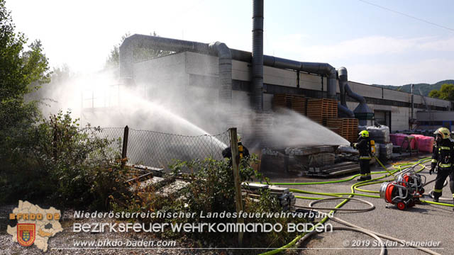 20190830 Überhitzte Filteranlage bei Gewerbebetrieb  Foto: © Stefan Schneider