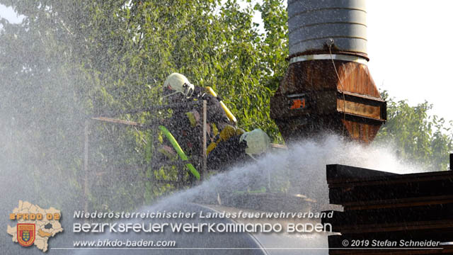 20190830 Überhitzte Filteranlage bei Gewerbebetrieb  Foto: © Stefan Schneider