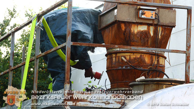 20190830 Überhitzte Filteranlage bei Gewerbebetrieb  Foto: © Stefan Schneider