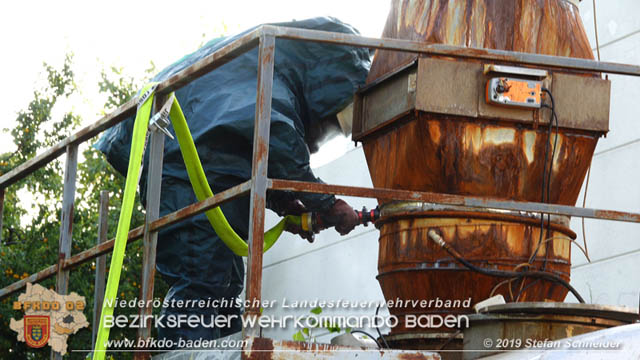 20190830 Überhitzte Filteranlage bei Gewerbebetrieb  Foto: © Stefan Schneider