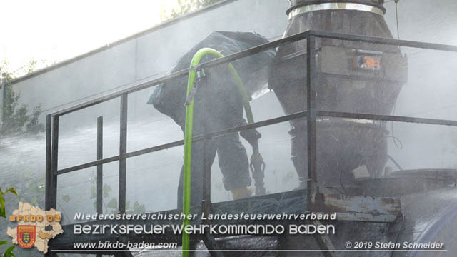 20190830 Überhitzte Filteranlage bei Gewerbebetrieb  Foto: © Stefan Schneider
