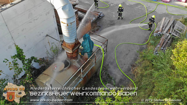 20190830 Überhitzte Filteranlage bei Gewerbebetrieb  Foto: © Stefan Schneider