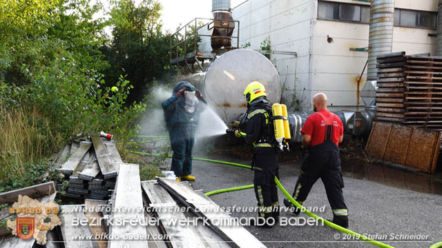 20190830 Überhitzte Filteranlage bei Gewerbebetrieb  Foto: © Stefan Schneider