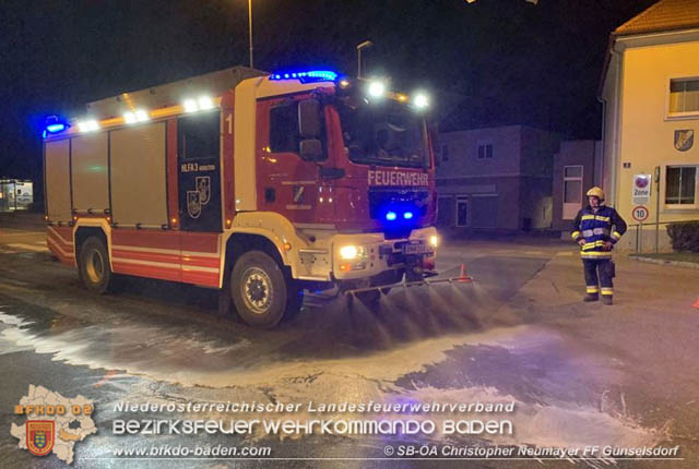 20190915 Verkehrsunfall in Günselsdorf  Foto: © Christoph Neumayer FF Günselsdorf