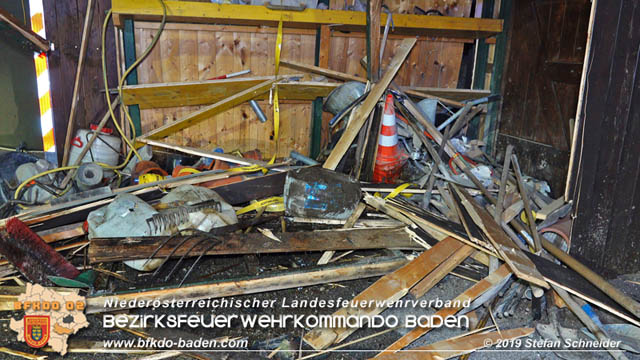 20191004 Verkehrsunfall zwischen Günselsdorf (Gemeindegebiet Schönau a.d.Triesting) und Sollenau  Foto: © Stefan Schneider