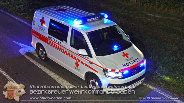 20191017 Frontalzusammenstoss zweier Pkw auf der LB17 bei Moellerdorf  Foto: © Stefan Schneider