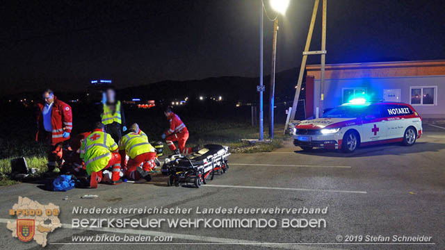 20191017 Frontalzusammenstoss zweier Pkw auf der LB17 bei Moellerdorf  Foto: © Stefan Schneider