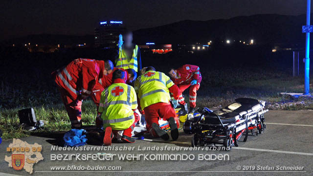 20191017 Frontalzusammenstoss zweier Pkw auf der LB17 bei Moellerdorf  Foto: © Stefan Schneider