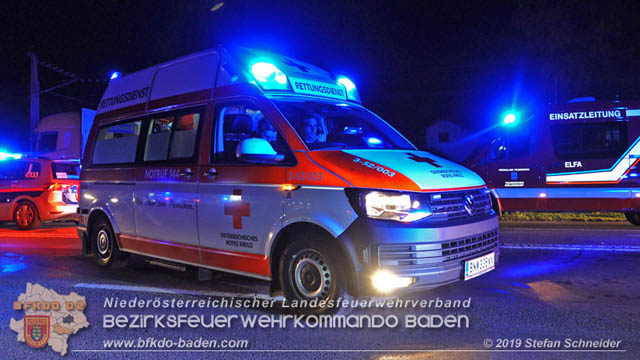 20191017 Frontalzusammenstoss zweier Pkw auf der LB17 bei Moellerdorf  Foto: © Stefan Schneider