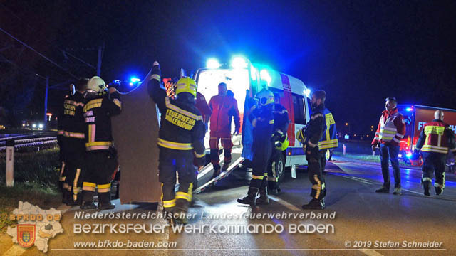 20191017 Frontalzusammenstoss zweier Pkw auf der LB17 bei Moellerdorf  Foto: © Stefan Schneider