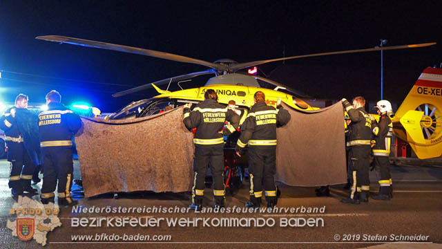 20191017 Frontalzusammenstoss zweier Pkw auf der LB17 bei Moellerdorf  Foto: © Stefan Schneider