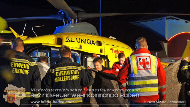 20191017 Frontalzusammenstoss zweier Pkw auf der LB17 bei Moellerdorf  Foto: © Stefan Schneider