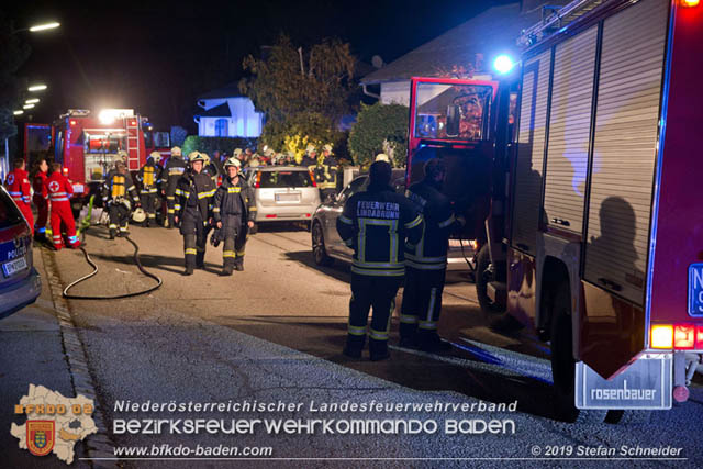 20191028 Brand in einen Enzesfelder Einfamilienhaus Foto: © Stefan Schneider BFK Baden 20191028 Brand in einen Enzesfelder Einfamilienhaus Foto: © Stefan Schneider BFK Baden