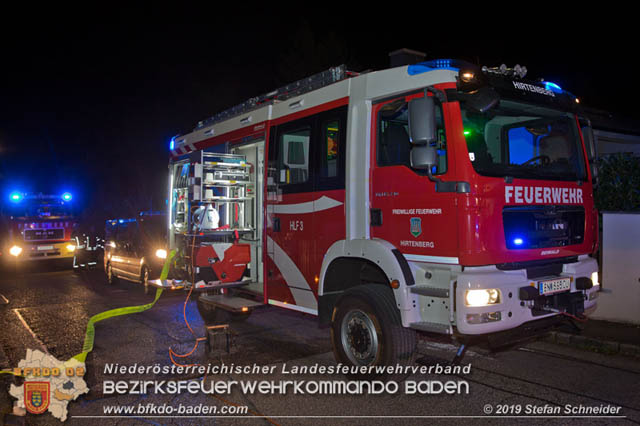 20191028 Brand in einen Enzesfelder Einfamilienhaus Foto: © Stefan Schneider BFK Baden 20191028 Brand in einen Enzesfelder Einfamilienhaus Foto: © Stefan Schneider BFK Baden