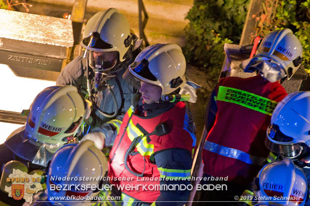 20191028 Brand in einen Enzesfelder Einfamilienhaus Foto: © Stefan Schneider BFK Baden 20191028 Brand in einen Enzesfelder Einfamilienhaus Foto: © Stefan Schneider BFK Baden