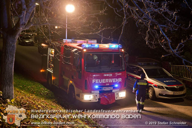 20191028 Brand in einen Enzesfelder Einfamilienhaus Foto: © Stefan Schneider BFK Baden 20191028 Brand in einen Enzesfelder Einfamilienhaus Foto: © Stefan Schneider BFK Baden