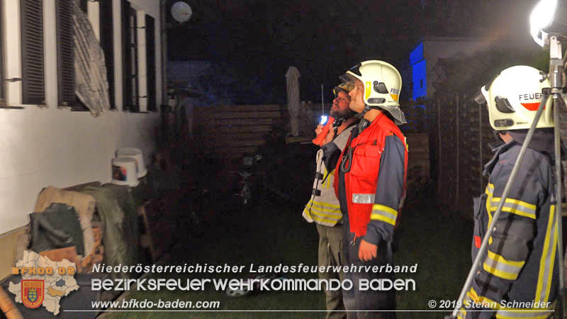 20191028 Brand in einen Enzesfelder Einfamilienhaus Foto: © Stefan Schneider BFK Baden 20191028 Brand in einen Enzesfelder Einfamilienhaus Foto: © Stefan Schneider BFK Baden