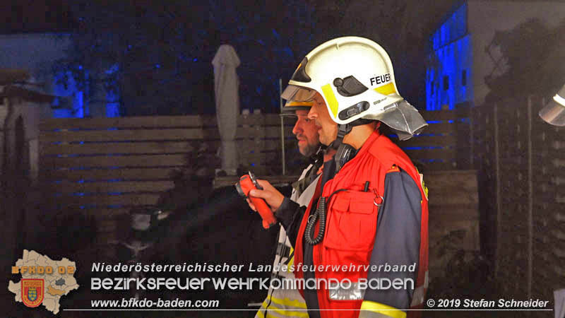20191028 Brand in einen Enzesfelder Einfamilienhaus Foto: © Stefan Schneider BFK Baden 20191028 Brand in einen Enzesfelder Einfamilienhaus Foto: © Stefan Schneider BFK Baden