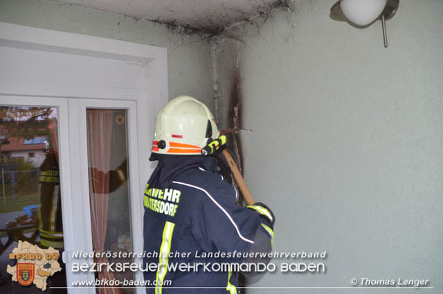 20191205 Nachbar loeschte Brand  Foto: © Thomas Lenger Monatsrevue.at