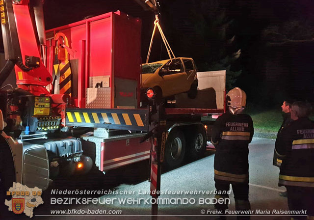 20191207 Verkehrsunfall auf der L4001 bei Mayerling Foto: © FF Maria Raisenmarkt 20191207 Verkehrsunfall auf der L4001 bei Mayerling Foto: © FF Maria Raisenmarkt
