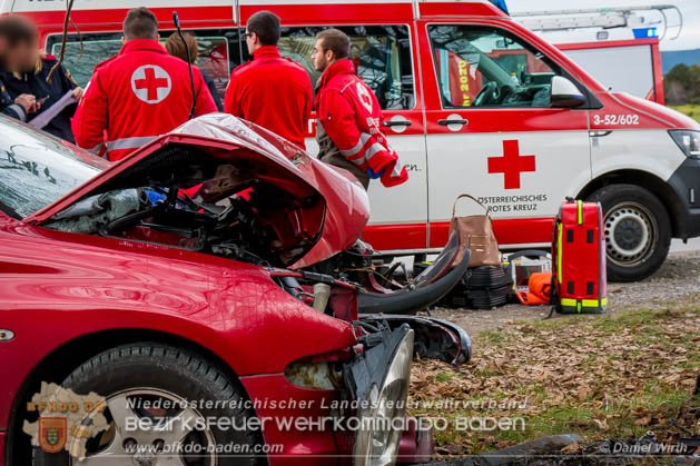 20191207 Fahrzeugbergung Kottingbrunn - Foto: Daniel Wirth