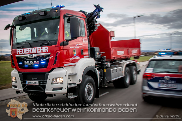 20191207 Fahrzeugbergung Kottingbrunn - Foto: Daniel Wirth