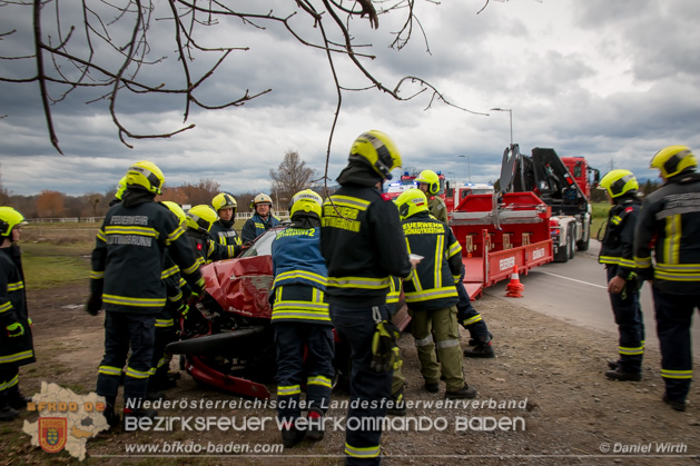 20191207 Fahrzeugbergung Kottingbrunn - Foto: Daniel Wirth