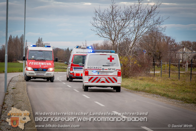 20191207 Fahrzeugbergung Kottingbrunn - Foto: Daniel Wirth