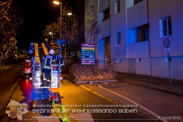 20191209 Brandverdacht Bad Voeslau Foto: Janine Schrahboeck & Daniel Wirth