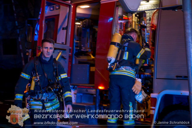 20191209 Brandverdacht Bad Voeslau Foto: Janine Schrahboeck & Daniel Wirth