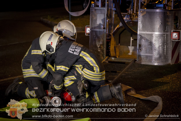 20191209 Brandverdacht Bad Voeslau Foto: Janine Schrahboeck & Daniel Wirth