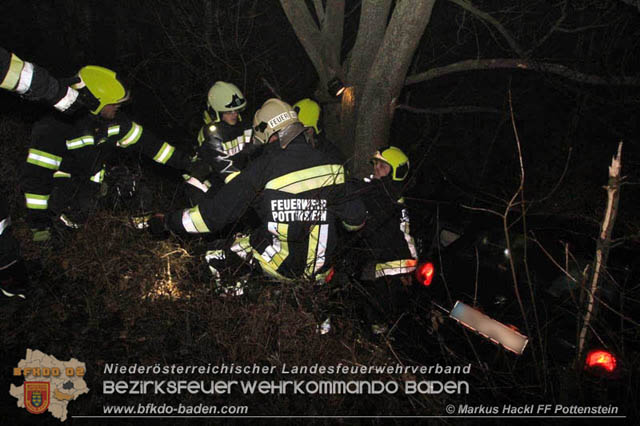 20191219 Junge Fahrzeuglenkerin verunfallte am Kremesberg Foto: © ASB Markus Hackl FF Pottenstein 20191219 Junge Fahrzeuglenkerin verunfallte am Kremesberg Foto: © ASB Markus Hackl FF Pottenstein