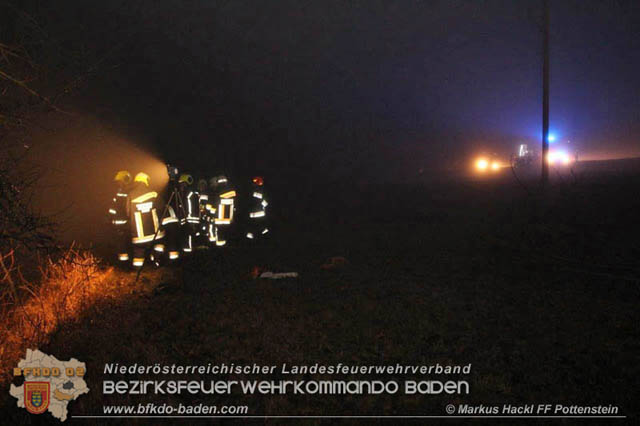 20191219 Junge Fahrzeuglenkerin verunfallte am Kremesberg Foto: © ASB Markus Hackl FF Pottenstein 20191219 Junge Fahrzeuglenkerin verunfallte am Kremesberg Foto: © ASB Markus Hackl FF Pottenstein