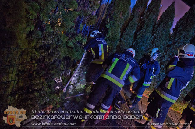 20200101 Brand einer Hecke in Traiskirchen