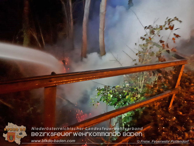 20200101 Boeschungsbrand in Pottendorf  Foto: © FF Pottendorf