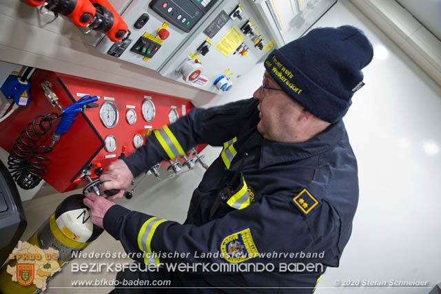 20200104 Kellerbrand in Badener Einfamilienhaus Ortsteil Weikersdorf  Foto: © Stefan Schneider 