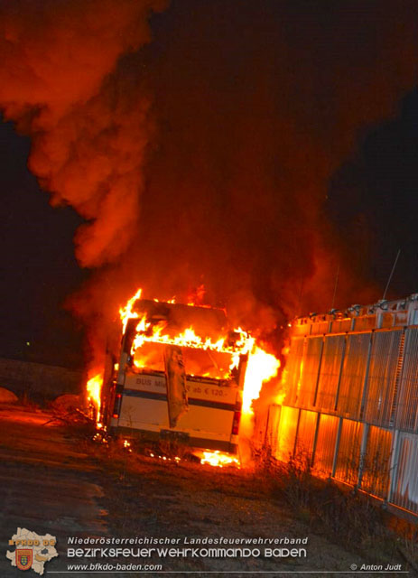 20200112 Brand am ehemaligen Firmengelände Petersen in Traiskirchen Möllersdorf   Fotos: © Anton Judt
