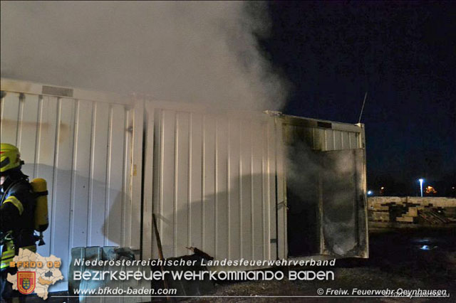 20200112 Brand am ehemaligen Firmengelände Petersen in Traiskirchen Möllersdorf   Fotos: © FF Oeynhausen www.ffoe.eu