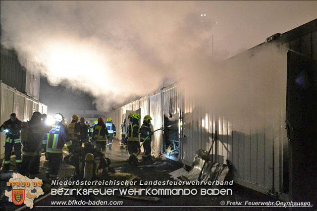 20200112 Brand am ehemaligen Firmengelände Petersen in Traiskirchen Möllersdorf   Fotos: © FF Oeynhausen www.ffoe.eu
