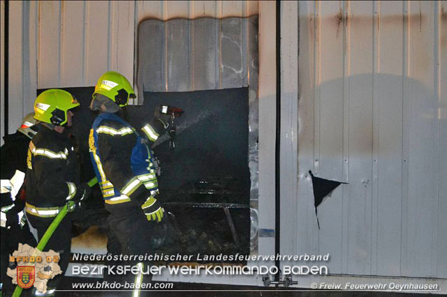 20200112 Brand am ehemaligen Firmengelände Petersen in Traiskirchen Möllersdorf   Fotos: © FF Oeynhausen www.ffoe.eu