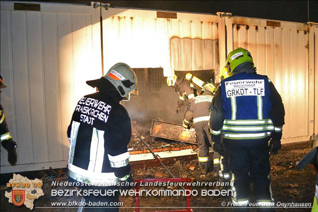 20200112 Brand am ehemaligen Firmengelände Petersen in Traiskirchen Möllersdorf   Fotos: © FF Oeynhausen www.ffoe.eu