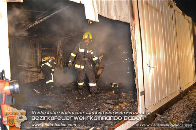 20200112 Brand am ehemaligen Firmengelände Petersen in Traiskirchen Möllersdorf   Fotos: © FF Oeynhausen www.ffoe.eu