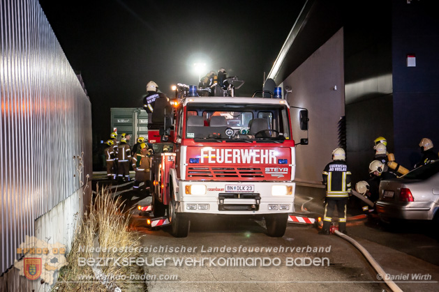 2020_01_18 Geschäftsbrand in Kottingbrunn - Foto: Stefan Schneider & Daniel Wirth