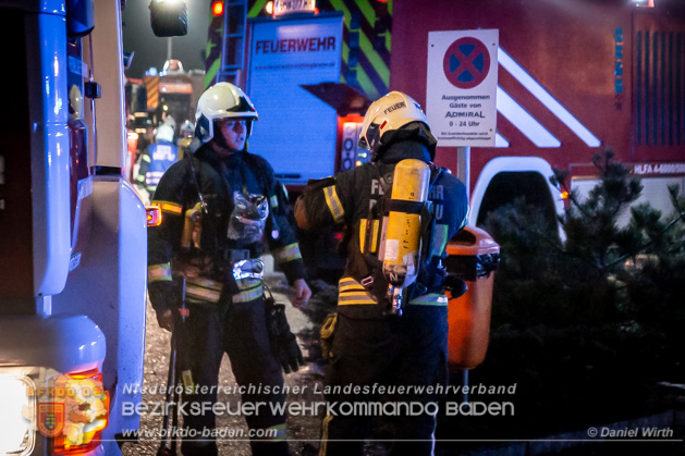 2020_01_18 Geschäftsbrand in Kottingbrunn - Foto: Stefan Schneider & Daniel Wirth