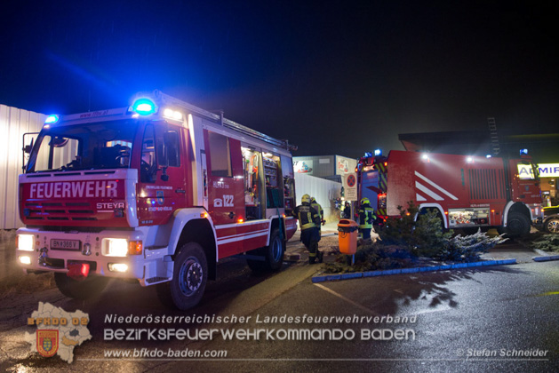 2020_01_18 Geschäftsbrand in Kottingbrunn - Foto: Stefan Schneider & Daniel Wirth