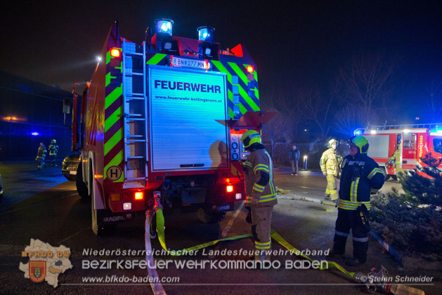 2020_01_18 Geschäftsbrand in Kottingbrunn - Foto: Stefan Schneider & Daniel Wirth