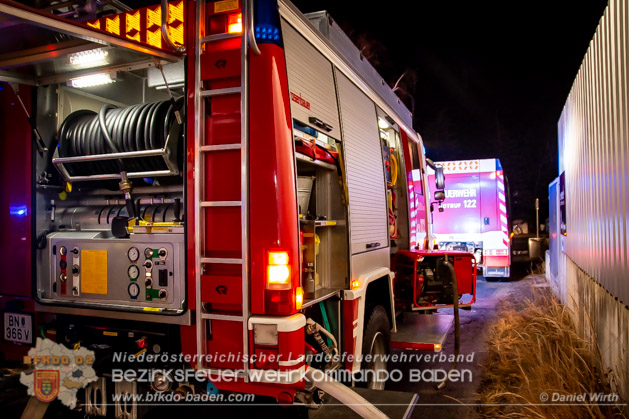 2020_01_18 Geschäftsbrand in Kottingbrunn - Foto: Stefan Schneider & Daniel Wirth