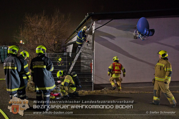 2020_01_18 Geschäftsbrand in Kottingbrunn - Foto: Stefan Schneider & Daniel Wirth