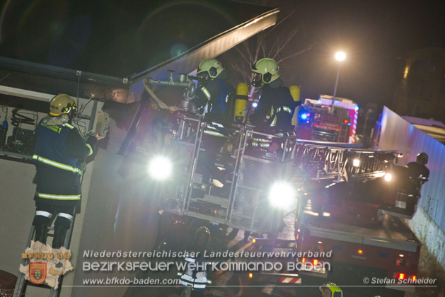 2020_01_18 Geschäftsbrand in Kottingbrunn - Foto: Stefan Schneider & Daniel Wirth