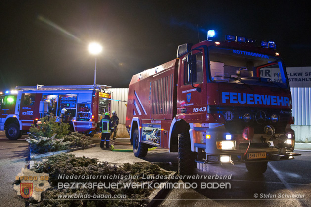2020_01_18 Geschäftsbrand in Kottingbrunn - Foto: Stefan Schneider & Daniel Wirth